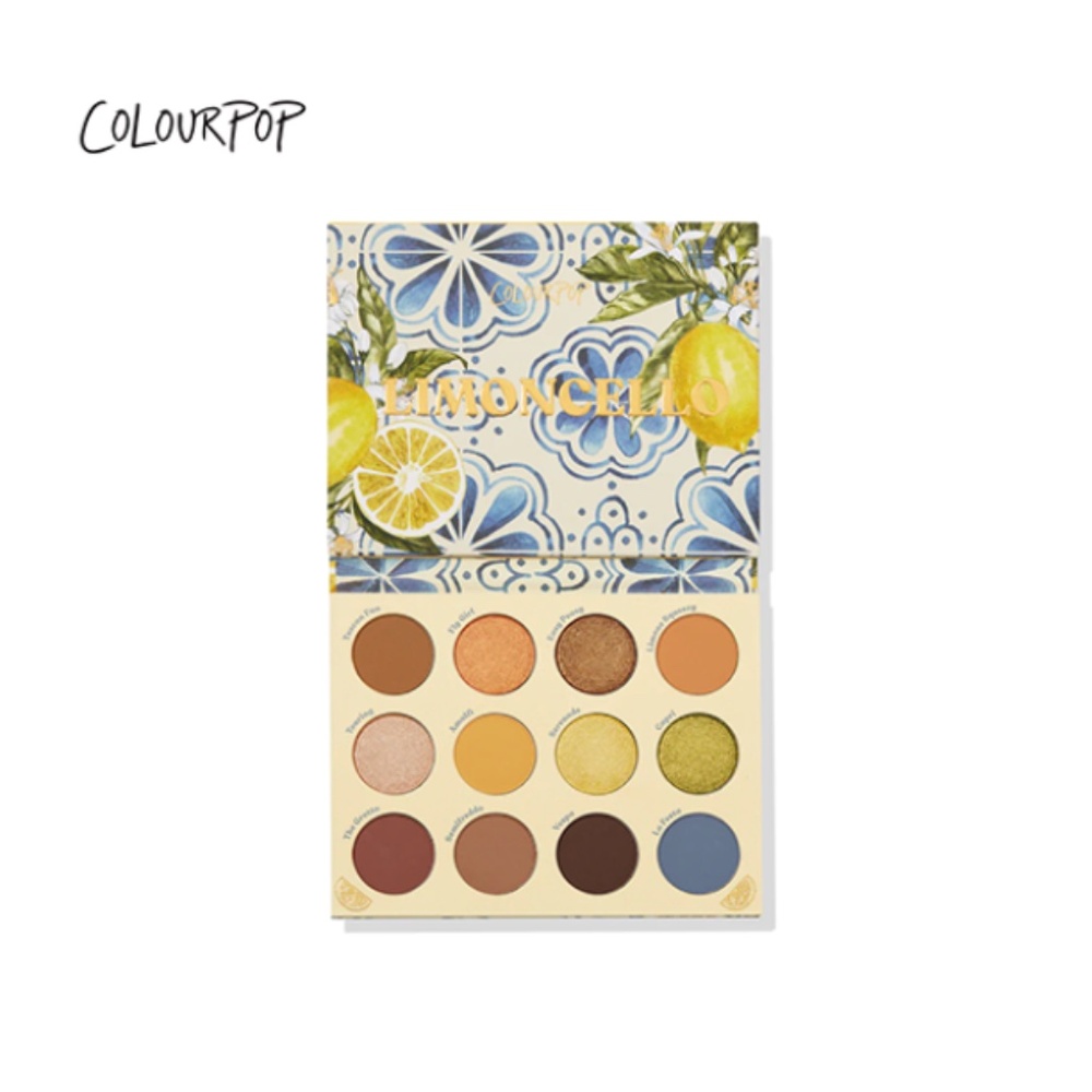 COLOURPOP Limoncello Pressed Powder Eyeshadow Palette